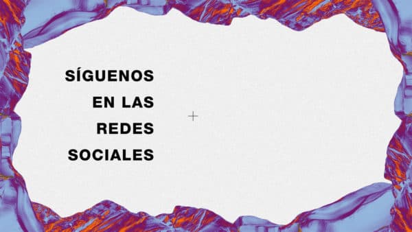 Síguenos en las redes sociales