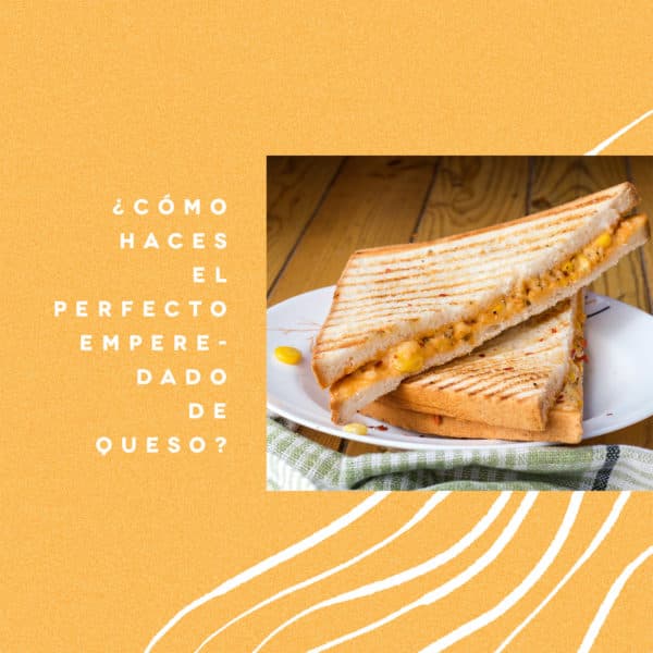 ¿Cómo haces el perfecto emperedado de queso?