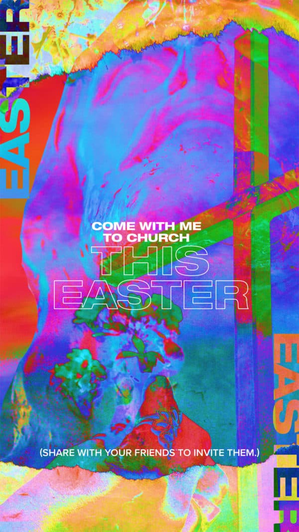 Come with me to church this Easter! (Share with your friends to invite them.)