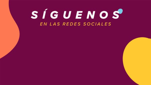 Síguenos en las redes sociales