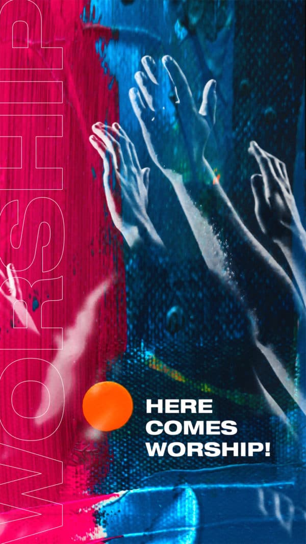 Here comes worship!