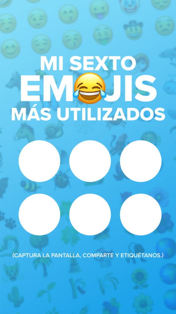 Mi sexto emojis más utilizados. (Captura la pantalla, comparte y etiquétanos)