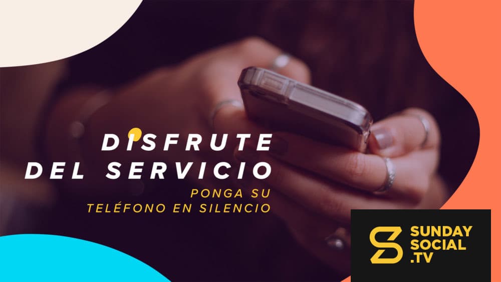 ¡Disfrute del servicio! Ponga su teléfono en silencio