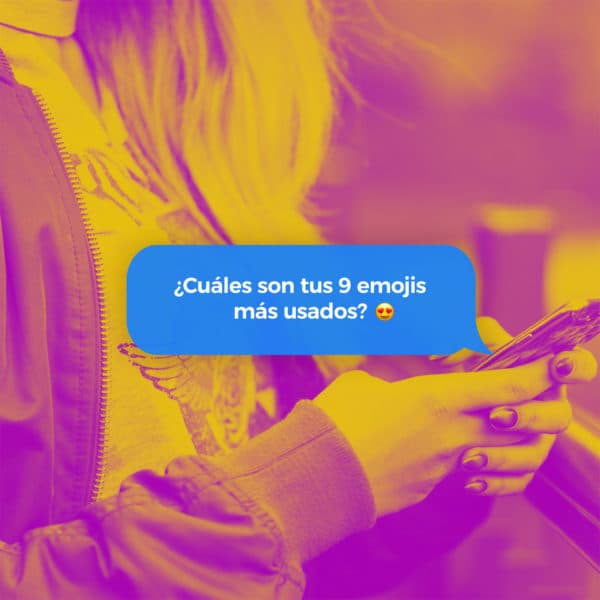 ¿Cuáles son tus 9 emojis más usados?