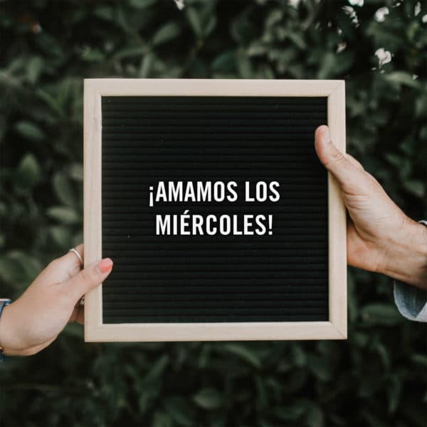 ¡Amamos los miércoles!