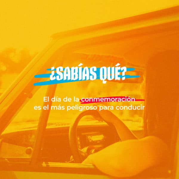 ¿Sabías qué? El día de la conmemoración es el más peligroso para conducir