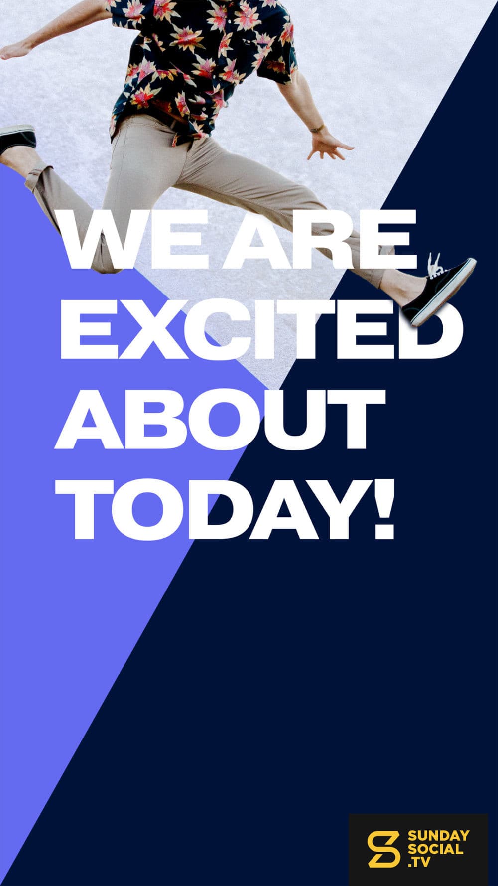 We're excited about today!