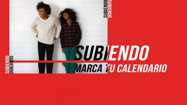 Subiendo. Marca tu calendario.