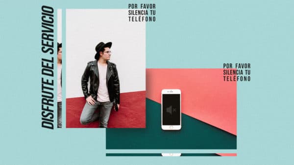 Disfrute del servicio. Por favor silencia tu teléfono