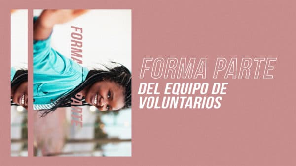 Forma parte del equipe de voluntarios