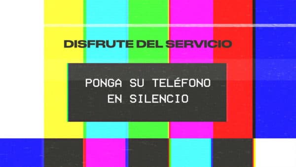 Disfrute del servicio. Ponga su teléfono en silencio