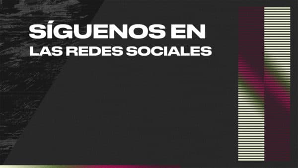 Síguenos en las redes sociales