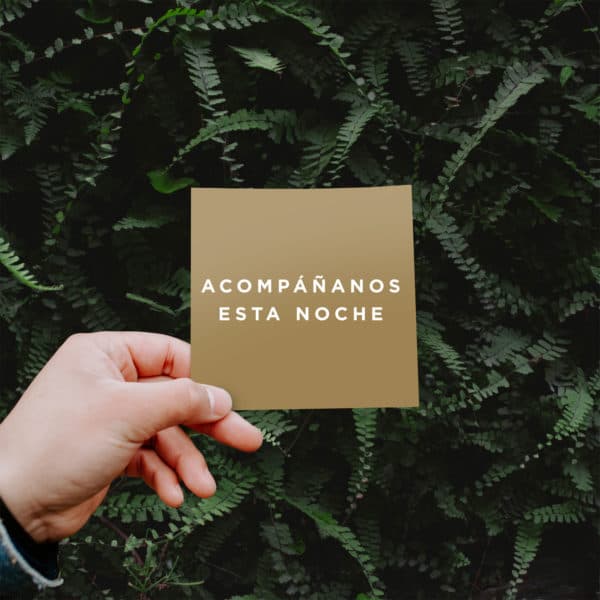 Acompáñanos esta noche