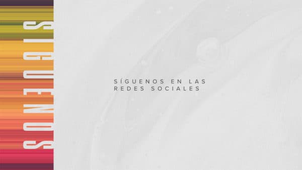 Síguenos en las redes sociales