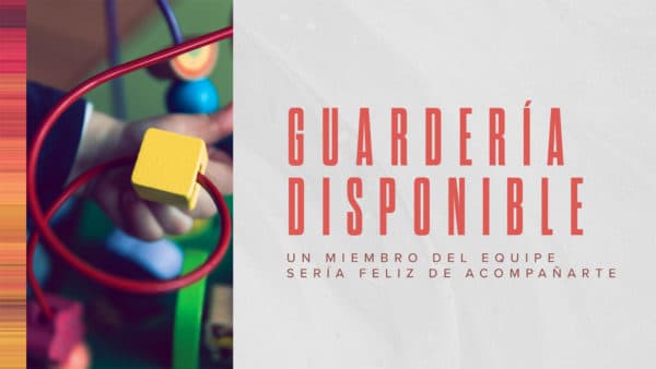 Guardería disponible. Un miembro del equipe sería feliz de acompañarte