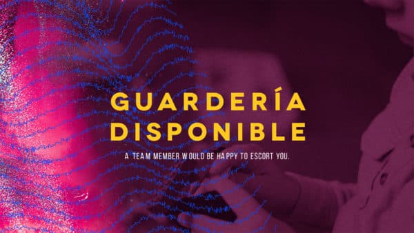 Guardería disponible. A team member would be happy to escort you.