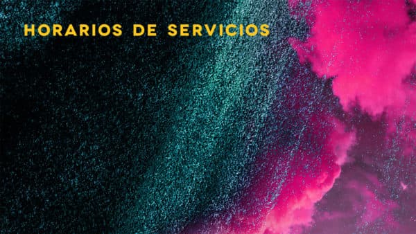 Horarios de servicios