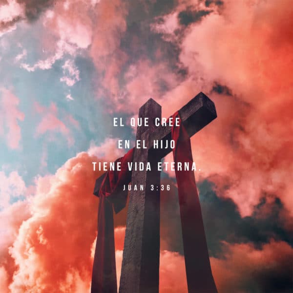 El que cree en el Hijo tiene vida eterna. - Juan 3:36