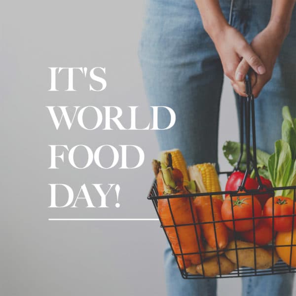 It's World Food Day!
