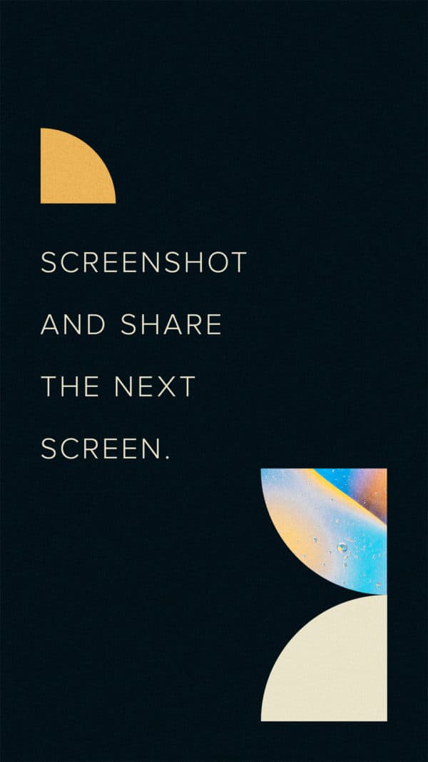 Screenshot and share the next screen.
