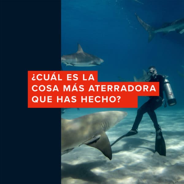 ¿Cuál es la cosa más aterradora que has hecho?