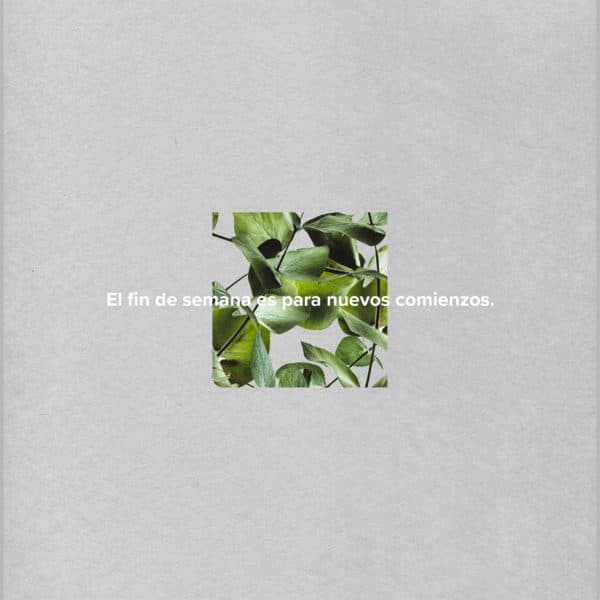 El fin de semana es para nuevos comienzos.