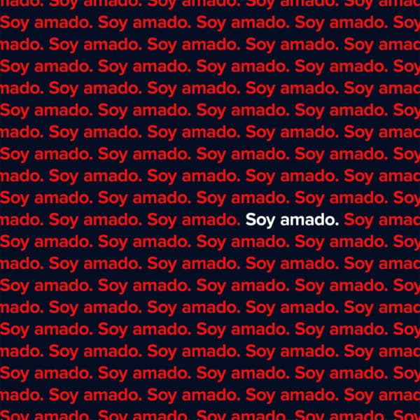 Soy amado.