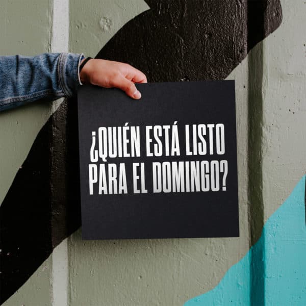 ¿Quién está listo para el domingo?