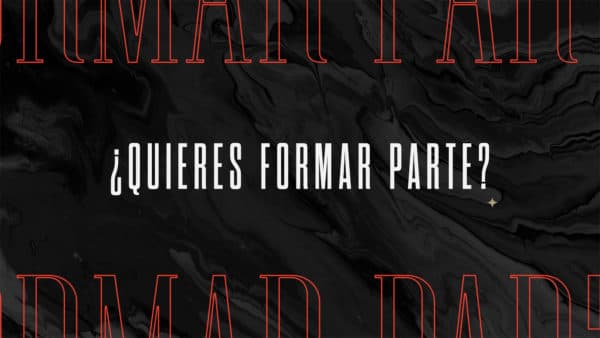 ¿Quieres formar parte?