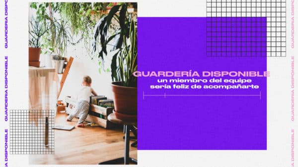 Guardería disponible. Un miembro del equipe sería feliz de acompañarte