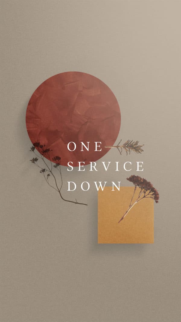 One service down!