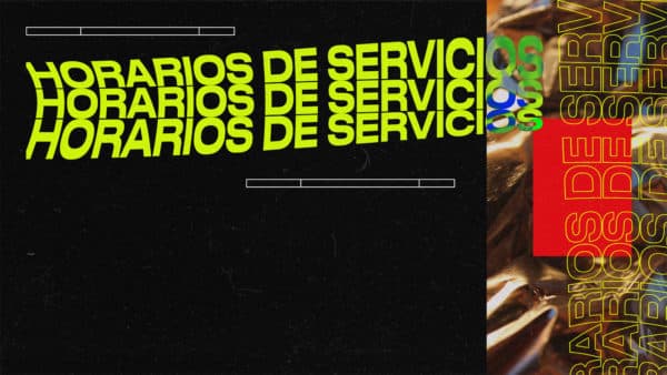 Horarios de servicios