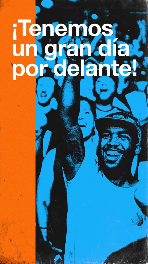 ¡Tenemos un gran día por delante!