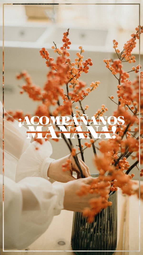 ¡Acompáñanos mañana!