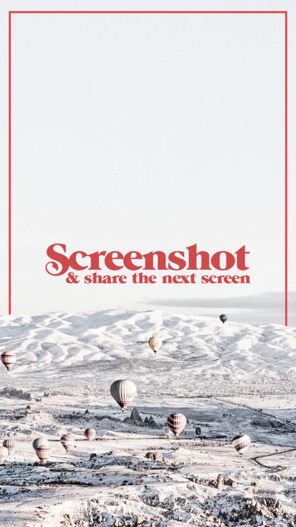 Screenshot and share the next screen.