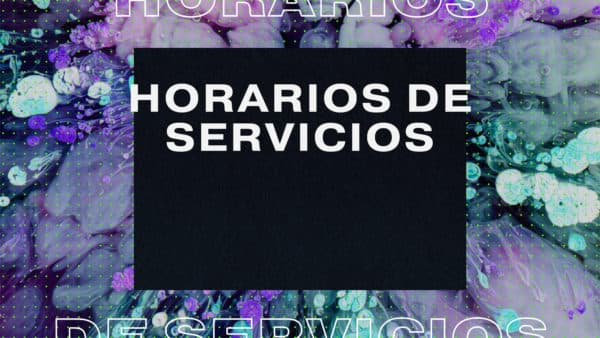 Horarios de servicios