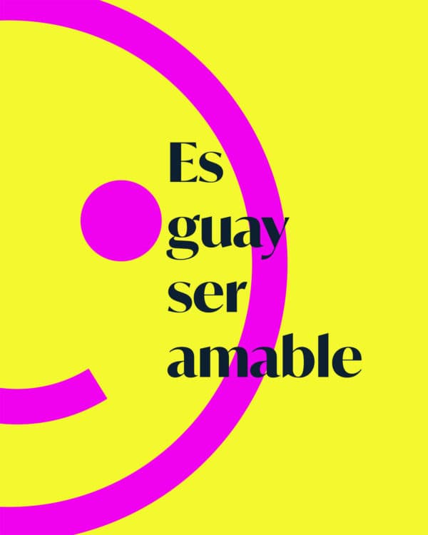 Es guay ser amable