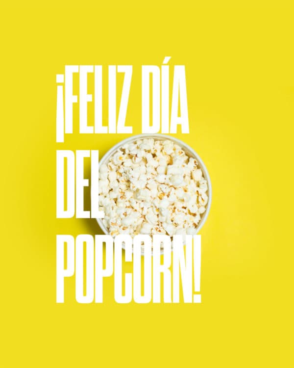 Feliz Día del Popcorn
