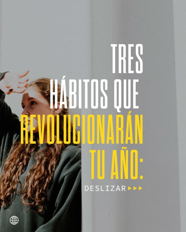 Tres hábitos que revolucionarán tu año: Orar antes de preocuparte. Dar gracias antes de quejarte. Amar antes de juzgar.