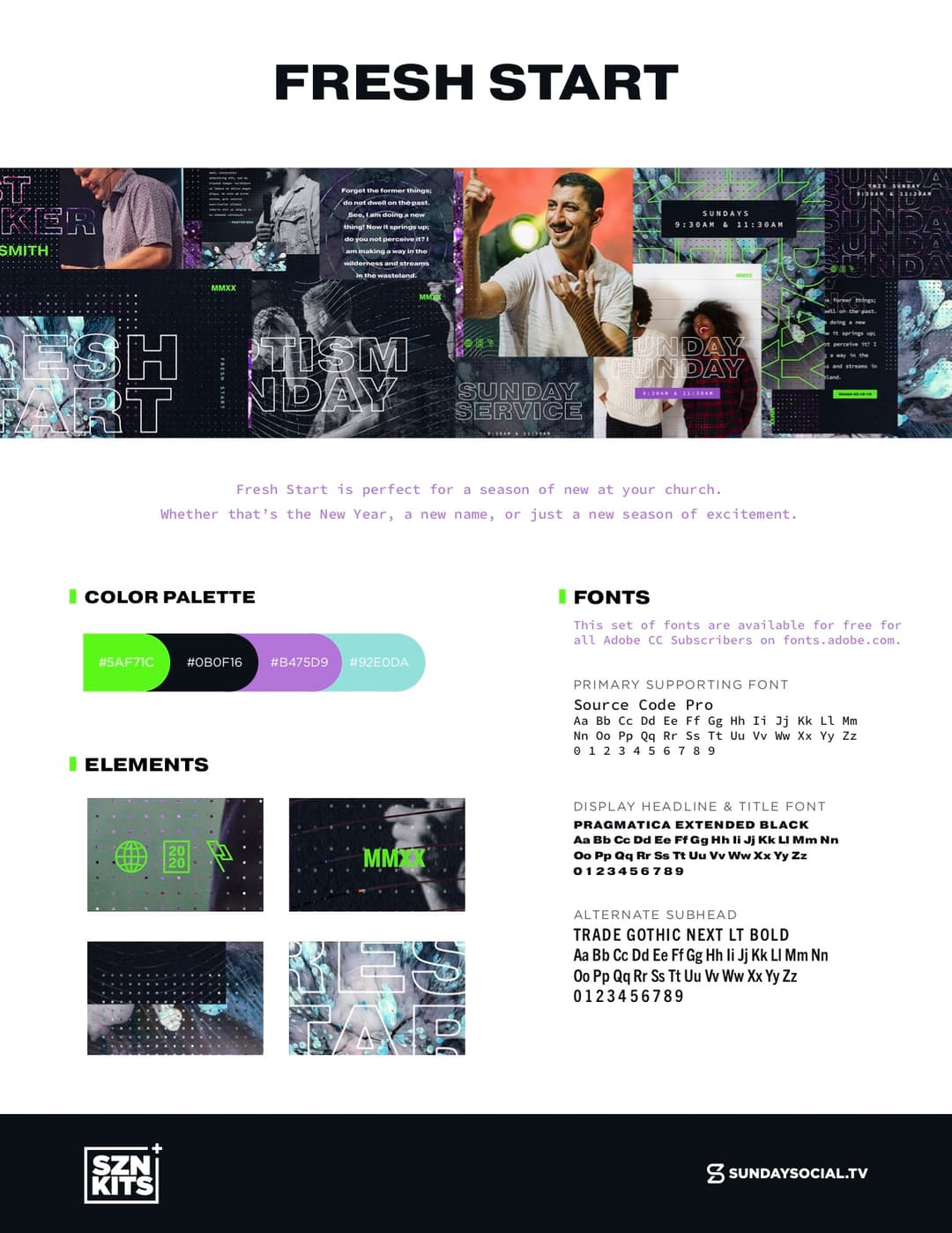 Style Guide preview