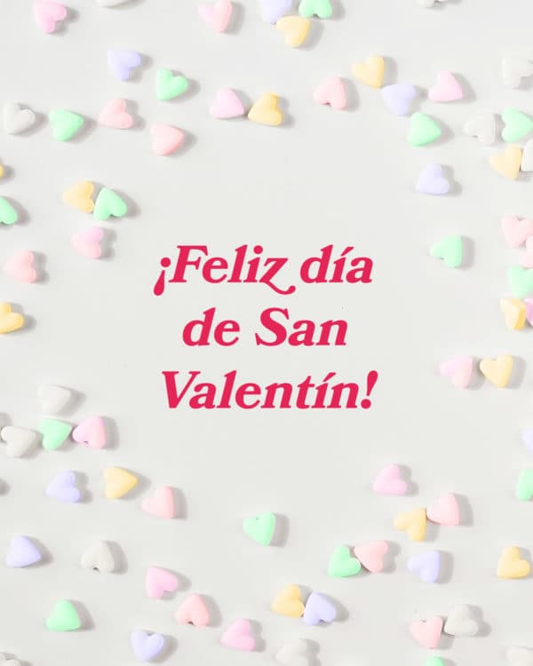 Feliz día de San Valentín