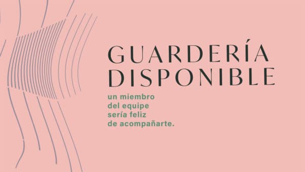 Guardería disponible. Un miembro del equipe sería feliz de acompañarte.