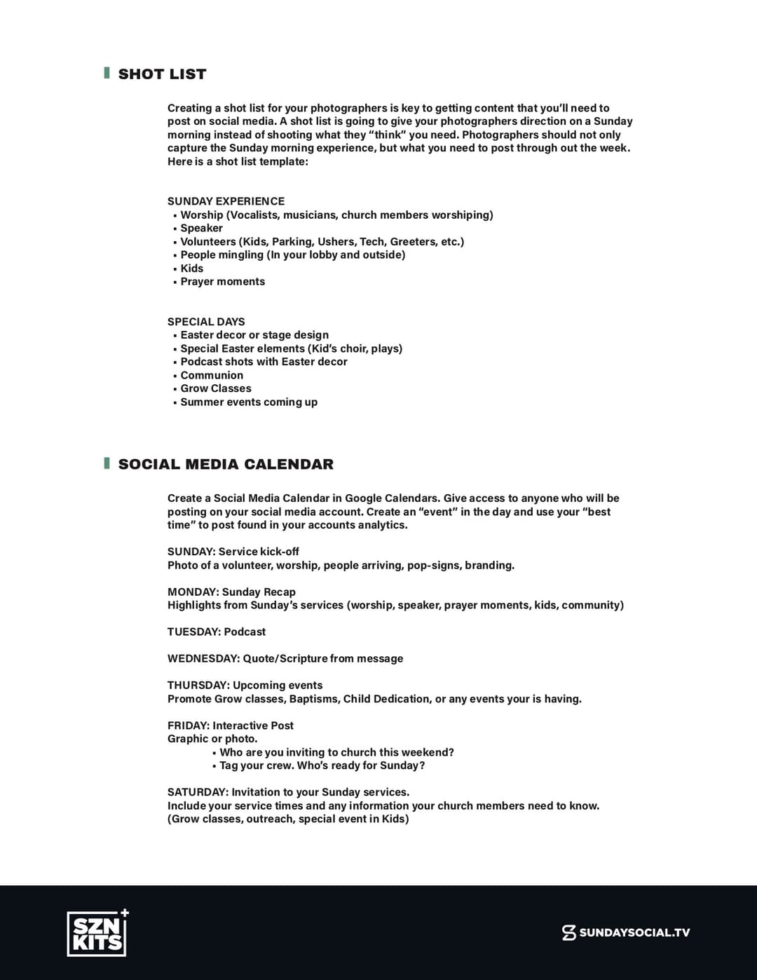 Style Guide preview