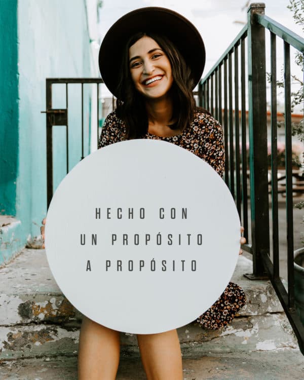 Hecho con un propósito a propósito