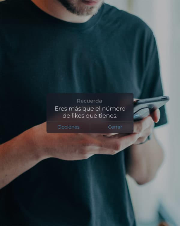 Recuerda: Eres más que el número de likes que tienes.