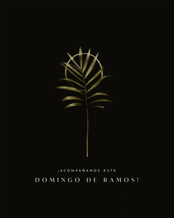 ¡Acompáñanos este Domingo de Ramos!