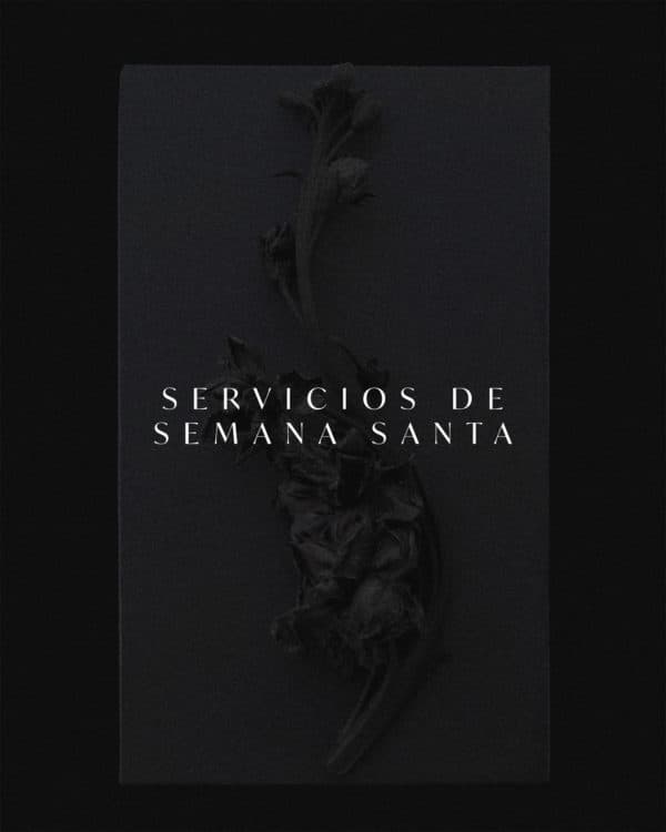 Servicios de Semana Santa