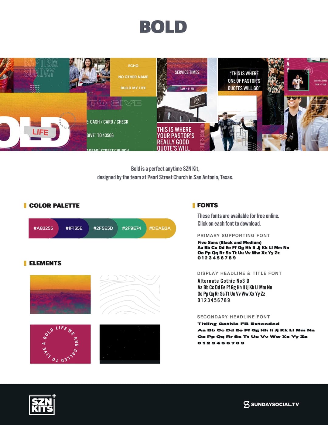 Style Guide preview