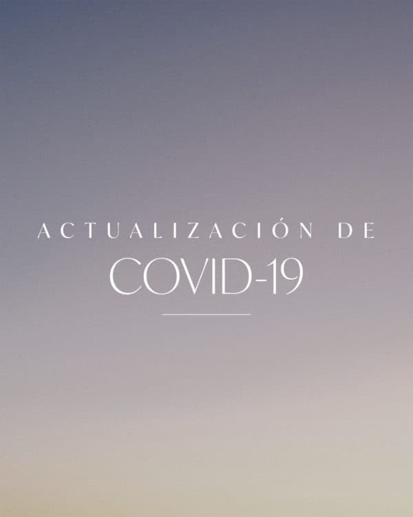 Actualización de COVID-19