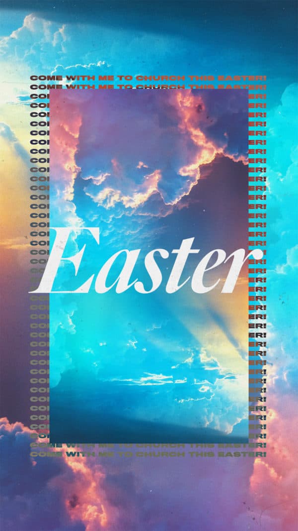 Come to church with me this Easter!